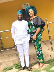 Henry Ipole flaunts his lovely wife in Grand style