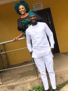 Henry Ipole flaunts his lovely wife in Grand style