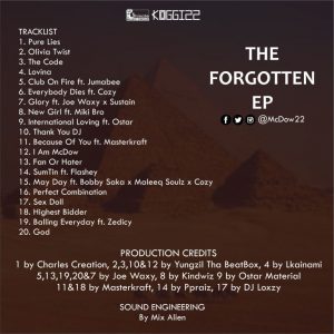 McDow – The Forgotten EP