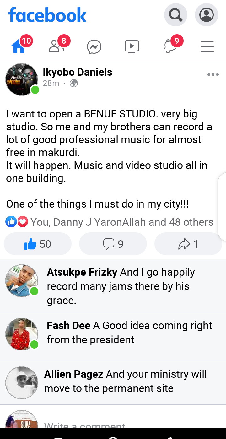 President Ems Plans to open a very big studio