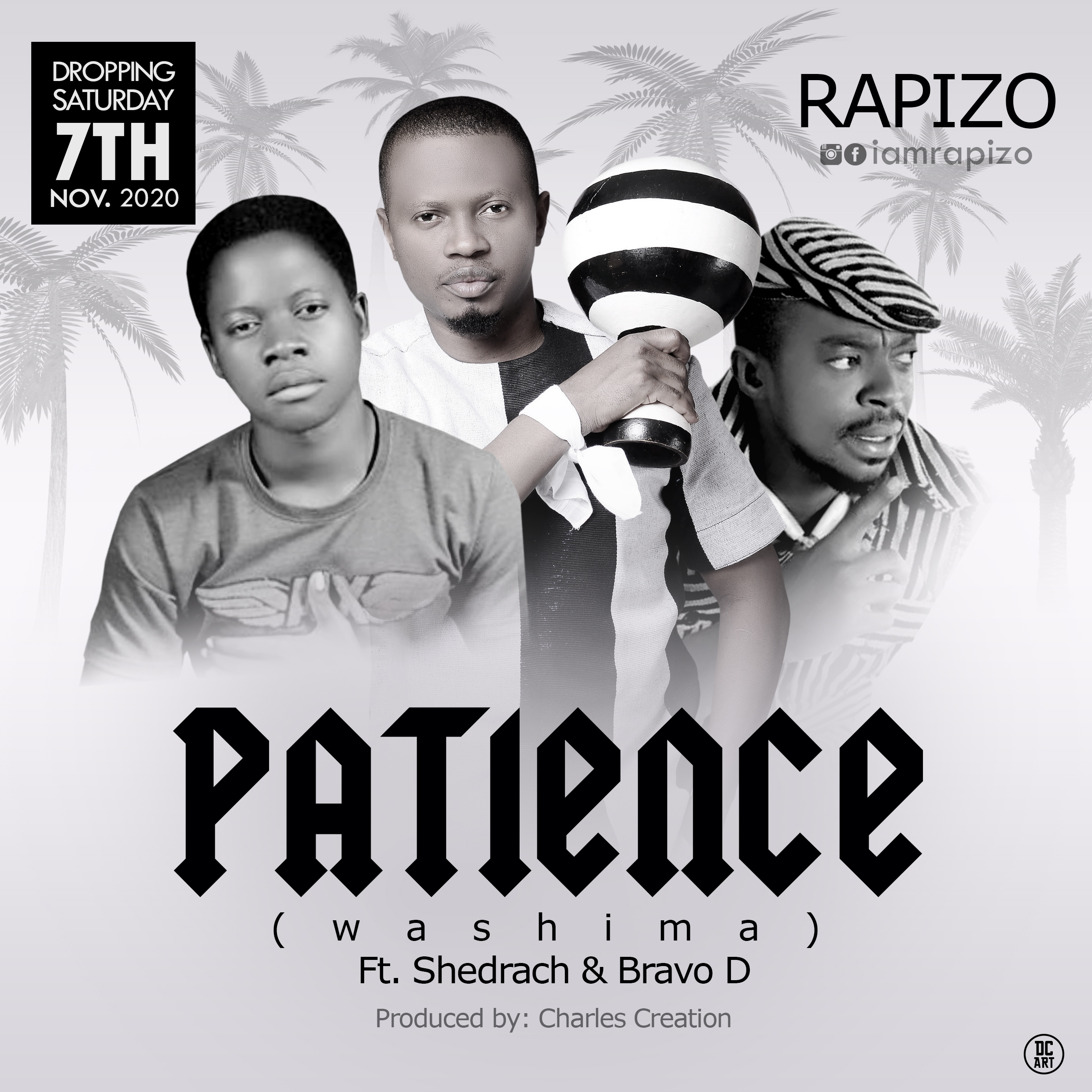 Rapizo - Patience Ft Shedrach & Bravo D