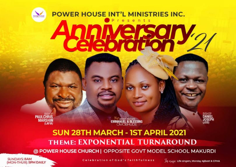 Power House international ministry inc presents 13th anniversary celebration