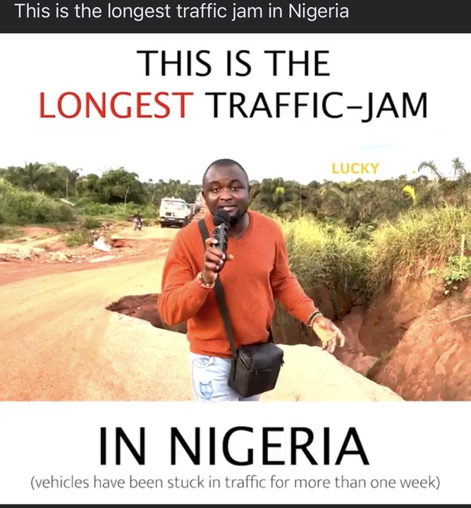 Agbor Delta state The Longest Traffic Jam In Nigeria